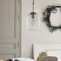 alinea Suspension Électrifiée*Suspension électrifiée en verre D15,5cm - Transparent