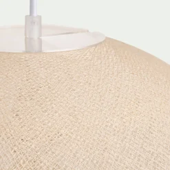 alinea Suspension Électrifiée*Suspension électrifiée globe en tissu D38cm - Beige