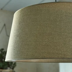alinea Suspension Électrifiée*Suspension électrifiée tambour en papier tressé D78cm - Naturel