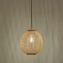 alinea Lustre De Salle À Manger|Lustre*Suspension le non électrifiée en bambou D30cm - Naturel