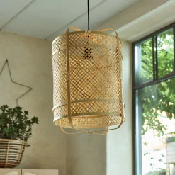 alinea Suspension Naturelle|Suspension Non-Électrifiée*Suspension non électrifié en bambou D40cm - Naturel