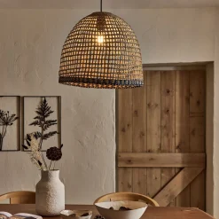 alinea Suspension Non-Électrifiée*Suspension non électrifiée en jonc de mer D45cm - Naturel