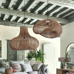 alinea Suspension Naturelle|Suspension Non-Électrifiée*Suspension non électrifiée en rotin L77cm - Naturel