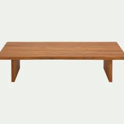 alinea Table Basse*Table basse en acacia L150xl70cm - Bois foncé