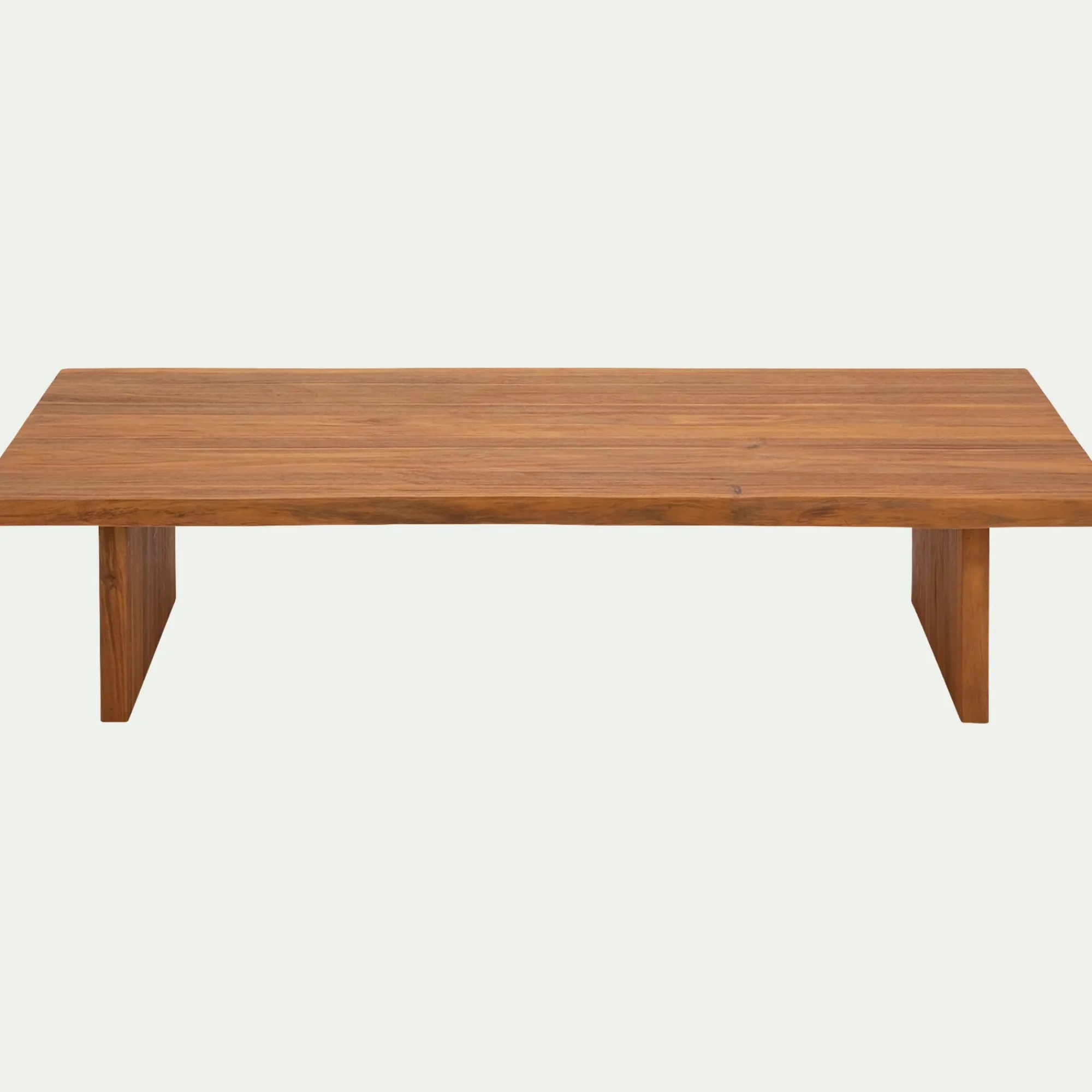 alinea Table Basse*Table basse en acacia L150xl70cm - Bois foncé