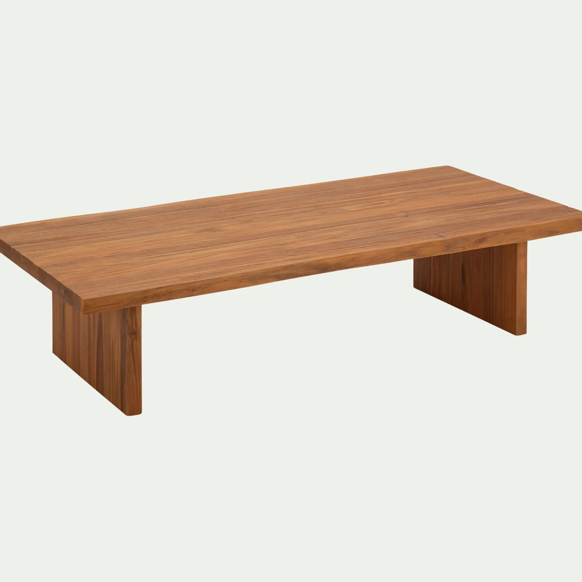 alinea Table Basse*Table basse en acacia L150xl70cm - Bois foncé