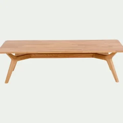 alinea Table Basse*Table basse fixe en chêne - L150xl70xH40cm Bois clair