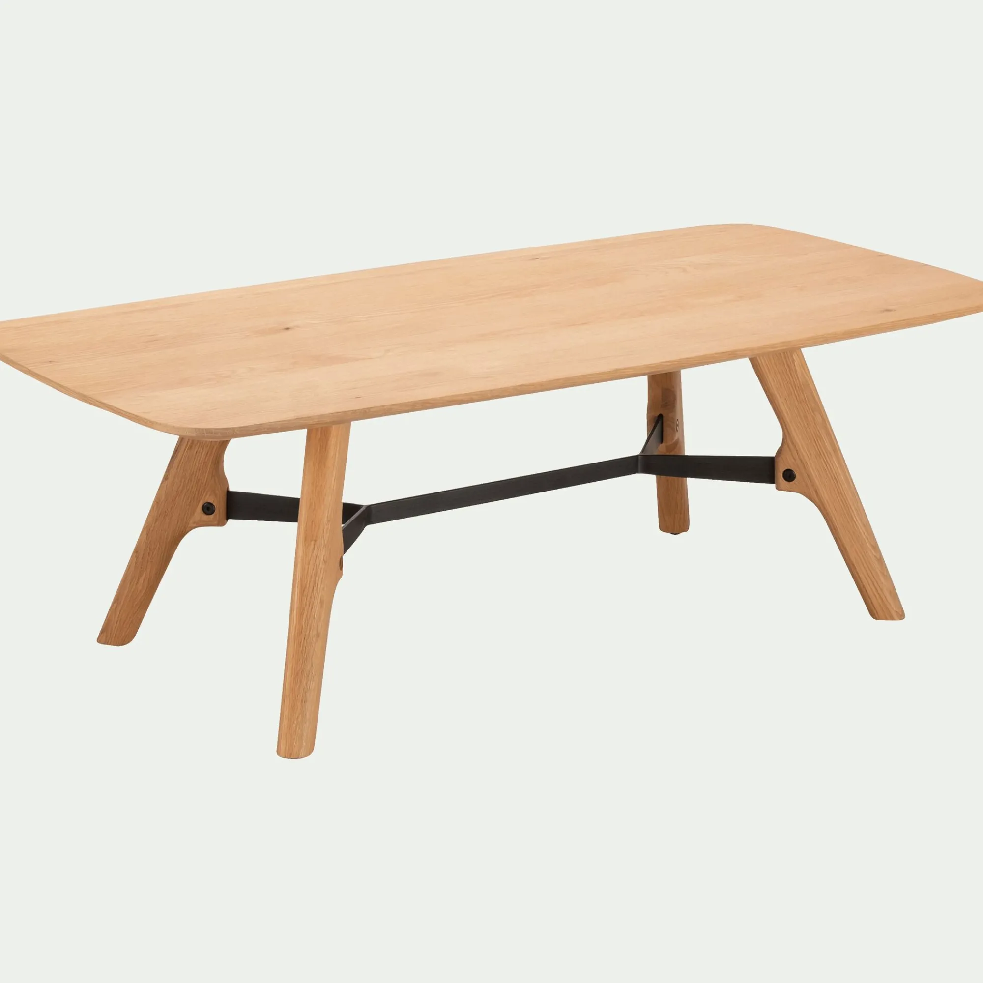 alinea Table Basse*Table basse plaquée chêne Bois clair
