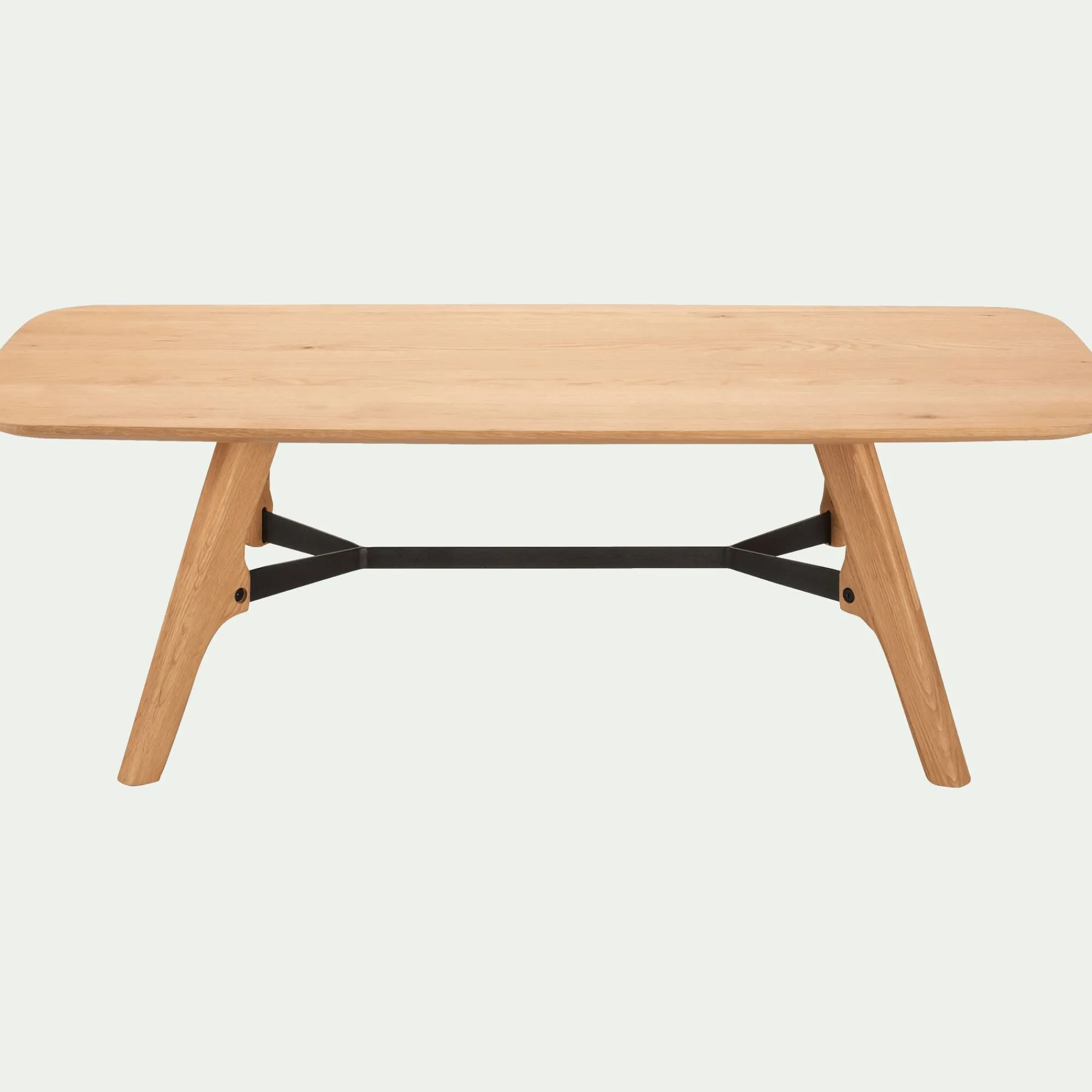 alinea Table Basse*Table basse plaquée chêne Bois clair