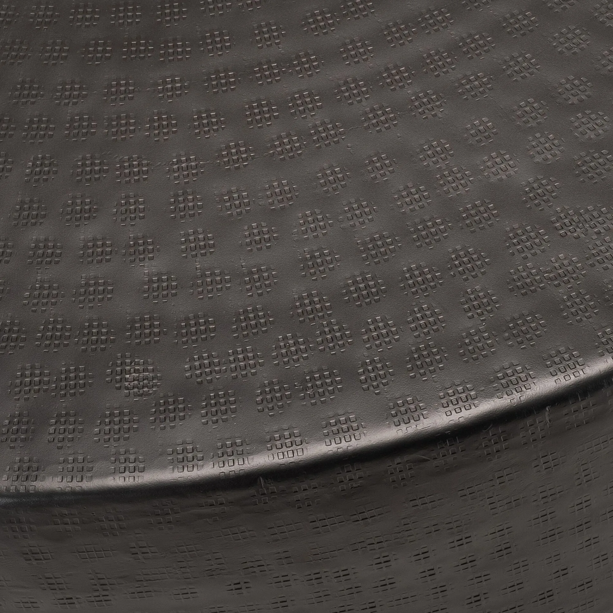 alinea Table Basse*Table basse ronde en tôle d'aluminium D90xH42cm - Noir