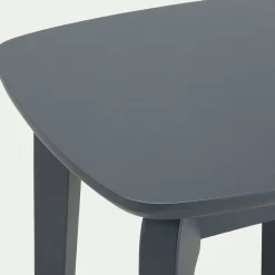 alinea Table De Chevet|Tabouret*Tabouret bas en bois d'hévéa H45cm - restanque Gris