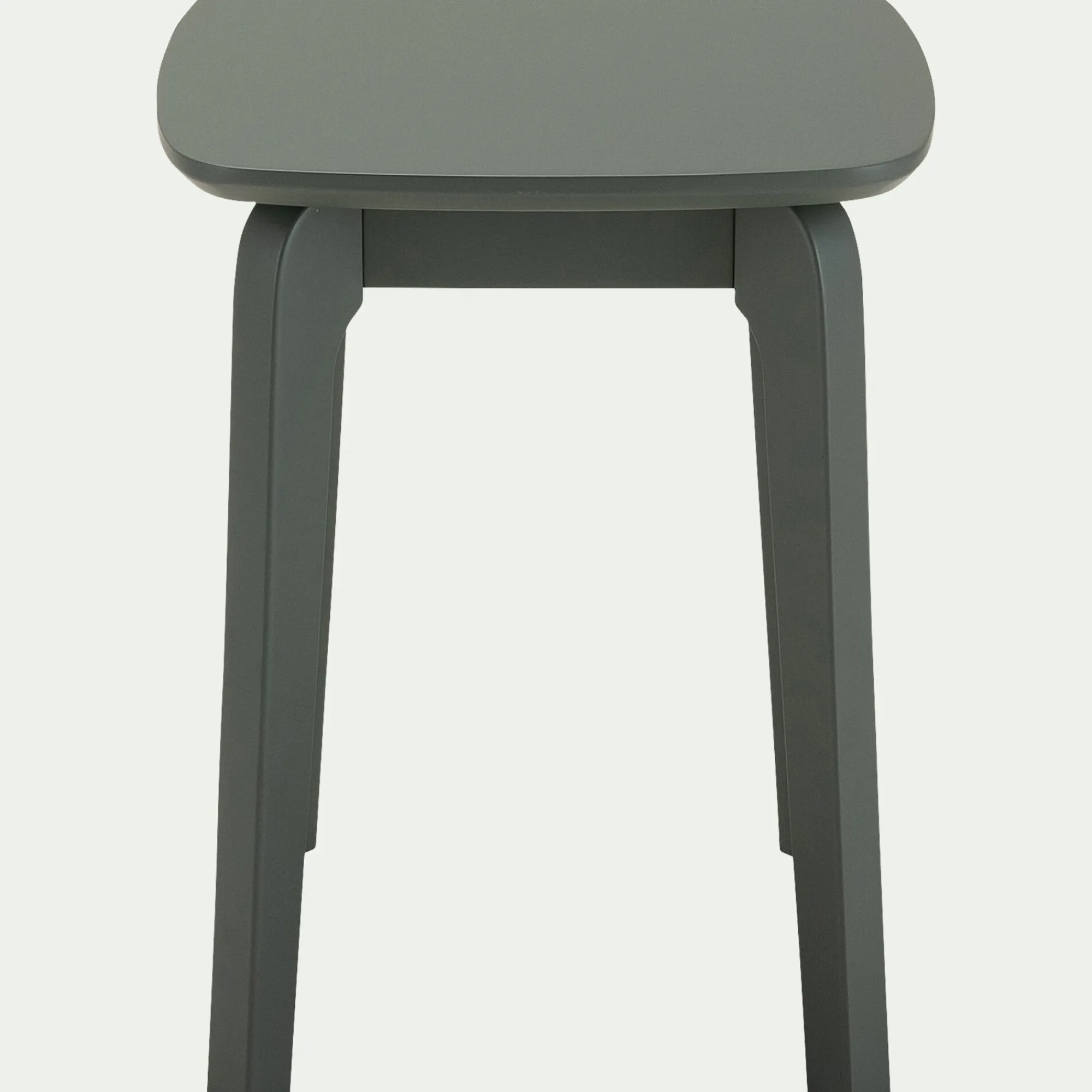 alinea Table De Chevet|Tabouret*Tabouret bas en bois d'hévéa H45cm - cèdre Vert