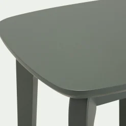 alinea Table De Chevet|Tabouret*Tabouret bas en bois d'hévéa H45cm - cèdre Vert