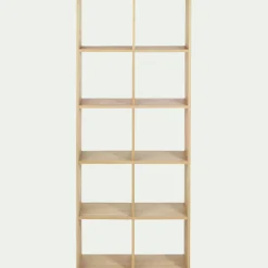 alinea Rangement À Composer|Bibliothèque Et Étagère*Étagère 10 cases en chêne Bois clair