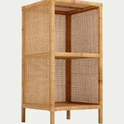 alinea Bibliothèque Enfant|Bibliothèque Enfant*Étagère 2 cases en rotin - Naturel