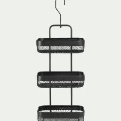 alinea Accessoire De Salle De Bain|Rangement De Salle De Bain*Étagère de douche en acier - Noir