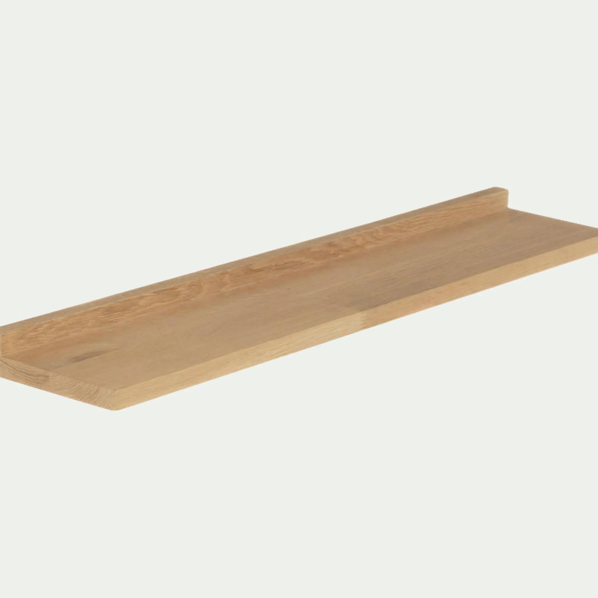 alinea Étagère Murale|Rangement À Composer*Étagère murale plaquée chêne - L86,6cm Bois clair