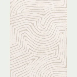 alinea Tapis De Salon*Tapis à motif organique 200x290cm - Beige