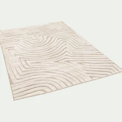 alinea Tapis De Salon*Tapis à motif organique 200x290cm - Beige