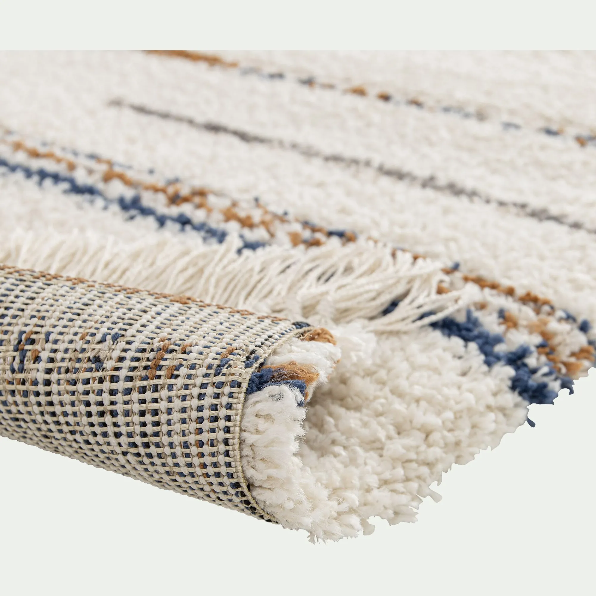 alinea Tapis De Salon*Tapis à motif strié 120x170cm - Beige