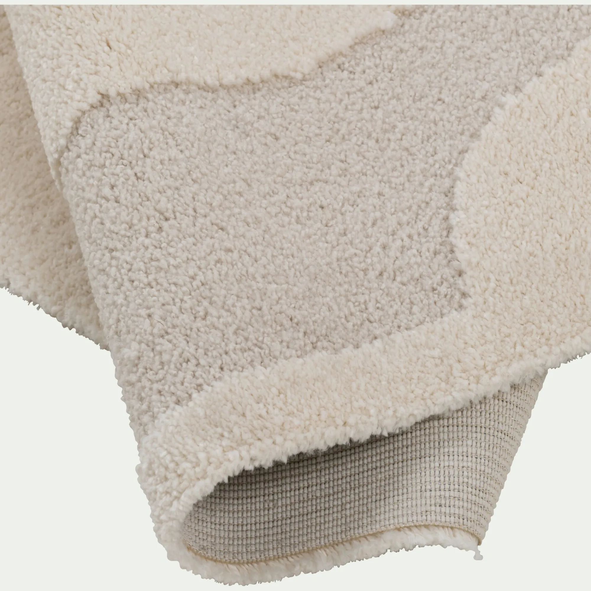 alinea Tapis De Salon*Tapis à motifs abstraits - 120x170cm Beige