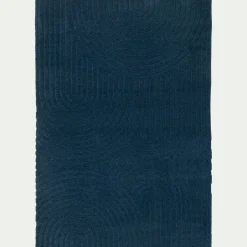 alinea Tapis De Salon*Tapis à motifs circulaires 200x290cm - ceou Bleu