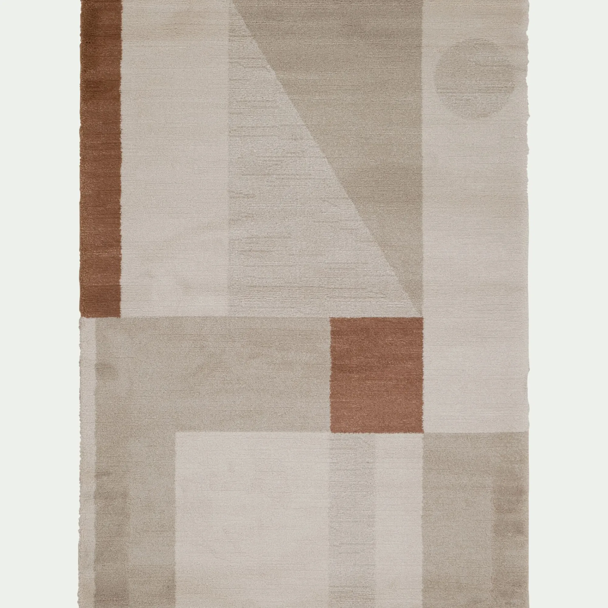 alinea Tapis De Salon*Tapis à motifs géométriques - 120x170cm Beige