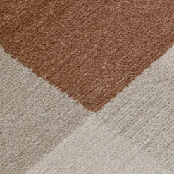 alinea Tapis De Salon*Tapis à motifs géométriques - 120x170cm Beige