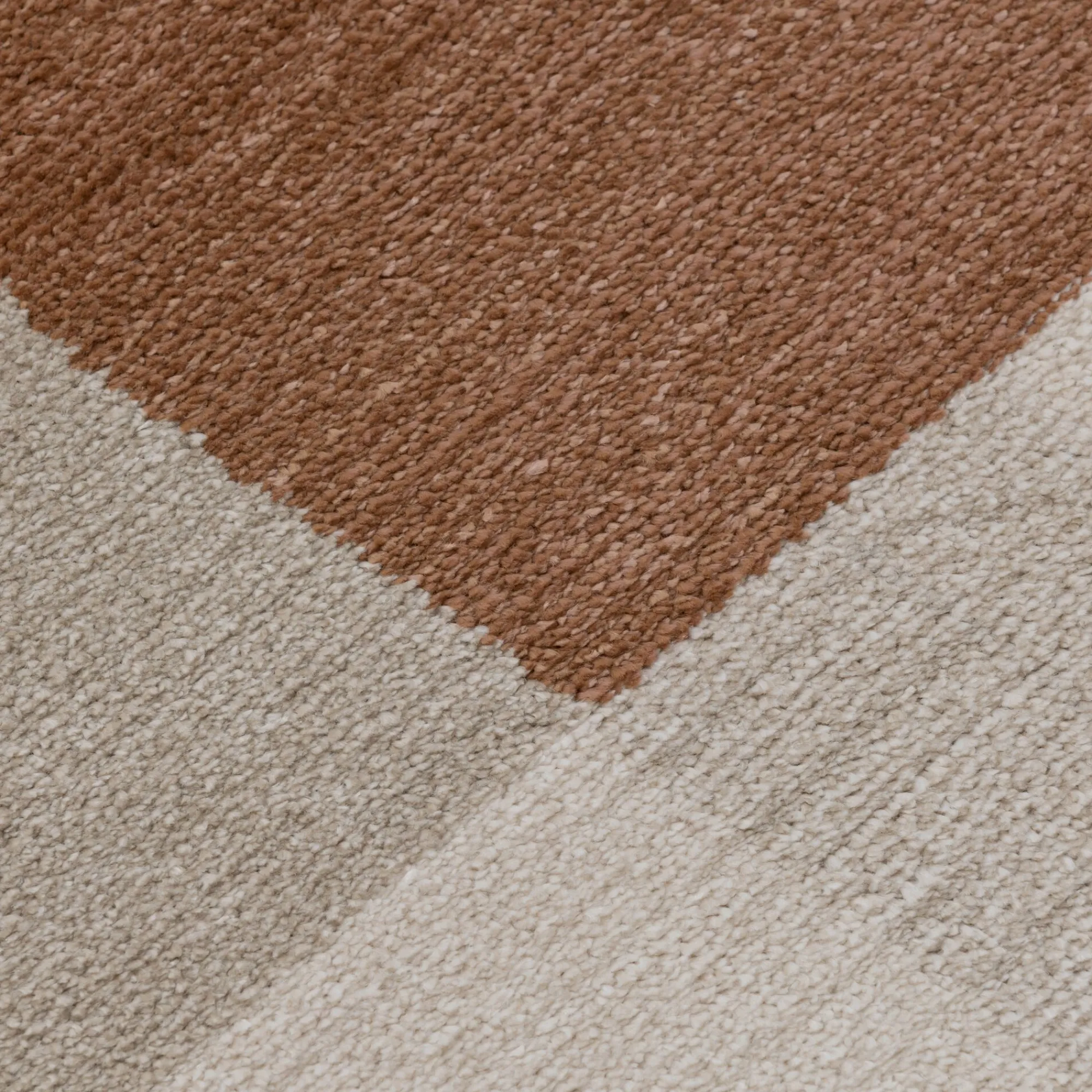 alinea Tapis De Salon*Tapis à motifs géométriques - 120x170cm Beige