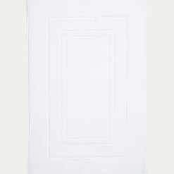 alinea Tapis De Bain*Tapis de bain en coton - 60x110cm Blanc