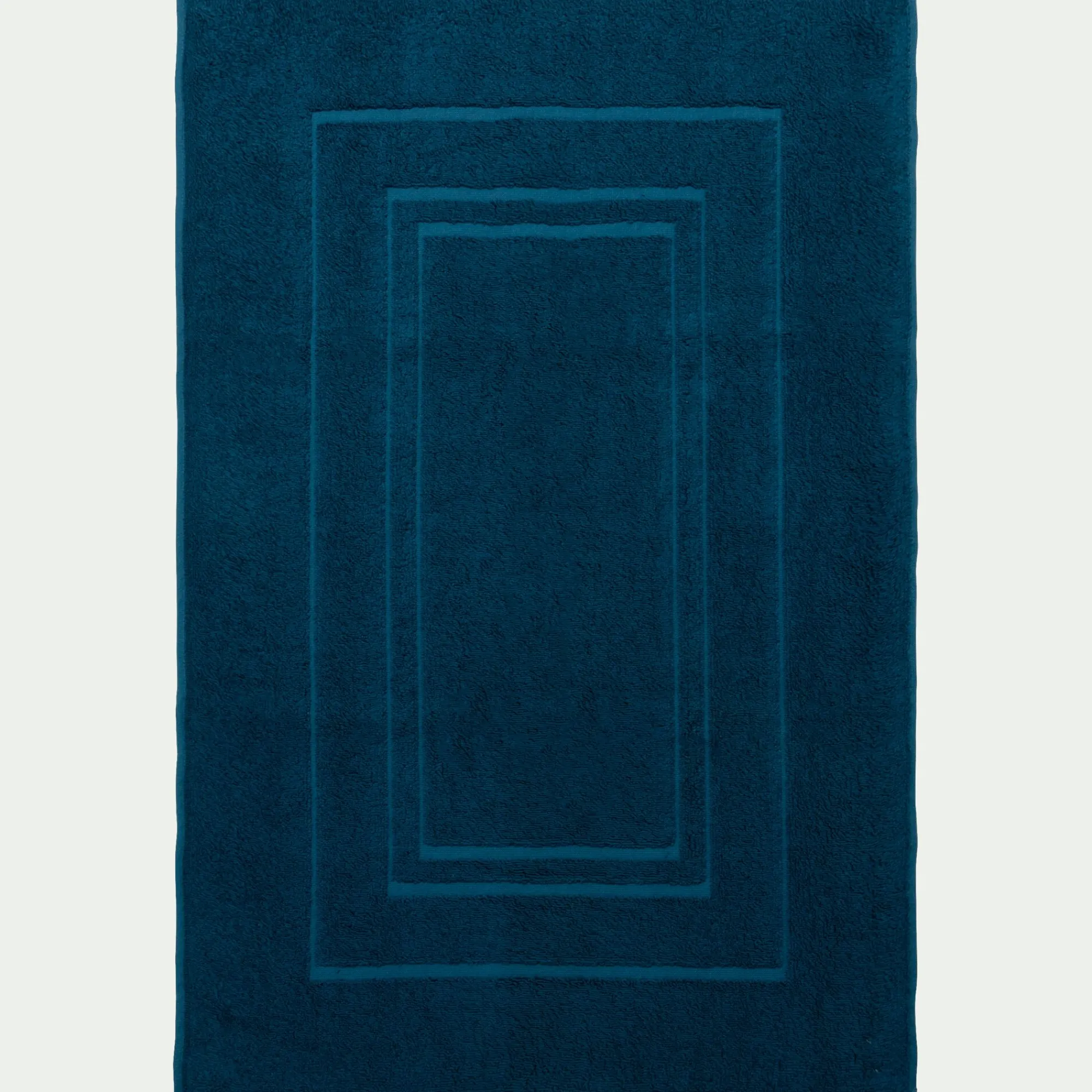 alinea Tapis De Bain*Tapis de bain en coton - figuerolles 60x110cm Bleu