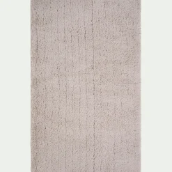 alinea Tapis De Bain*Tapis de bain rectangulaire grand modèle - alpilles 100x60cm Beige