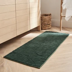 alinea Tapis De Bain*Tapis de bain rectangulaire antidérapant 50x120cm - cèdre Vert