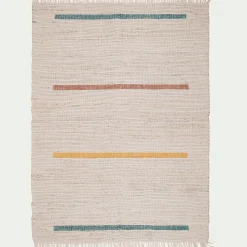 alinea Tapis En Laine|Tapis En Jute*Tapis en jute et laine - multicolore 160x230cm Beige