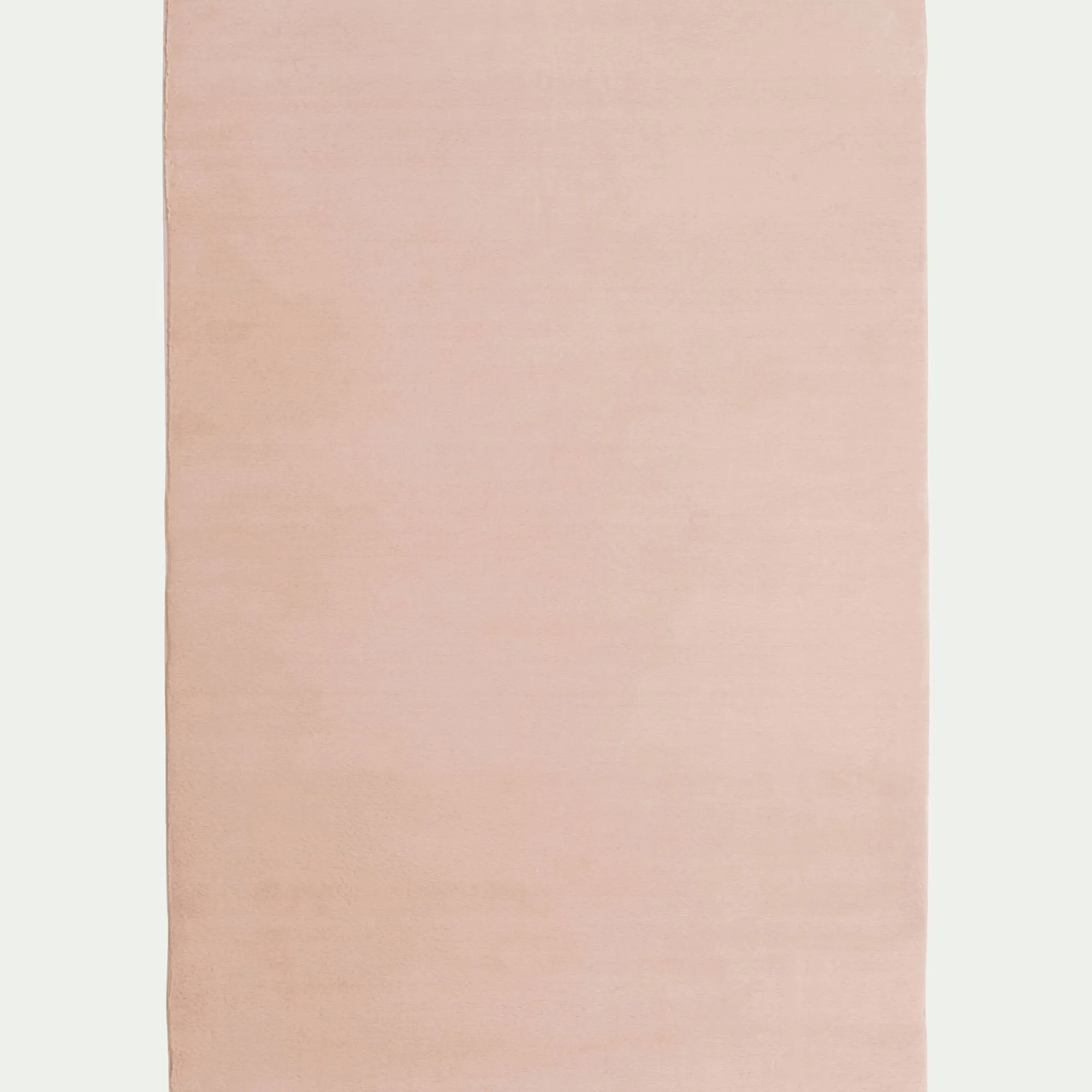 alinea Tapis Uni|Tapis De Salon*Tapis imitation fourrure - argile 150x200cm Rose
