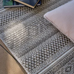 alinea Tapis Exterieur|Tapis D'Extérieur*Tapis intérieur et extérieur à motifs - 120x170cm Marron