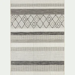 alinea Tapis Exterieur|Tapis D'Extérieur*Tapis intérieur et extérieur à motifs - 120x170cm Gris