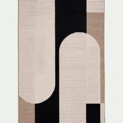 alinea Tapis Exterieur|Tapis D'Extérieur*Tapis intérieur et extérieur à motifs géométriques - 120x170cm Beige