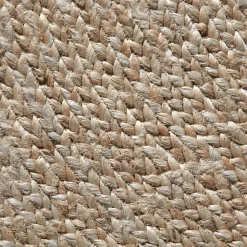 alinea Tapis De Salon*Tapis rond en jute - D120cm Naturel