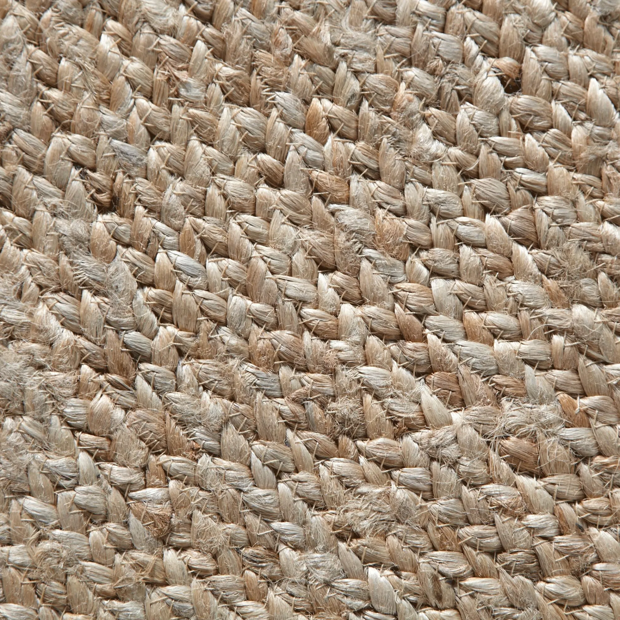 alinea Tapis De Salon*Tapis rond en jute - D120cm Naturel