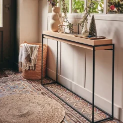 alinea Tapis De Salon*Tapis rond en jute - D120cm Naturel