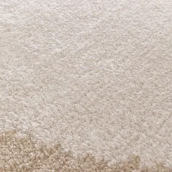 alinea Tapis De Salon*Tapis rond en polyester recyclé D160cm - Beige