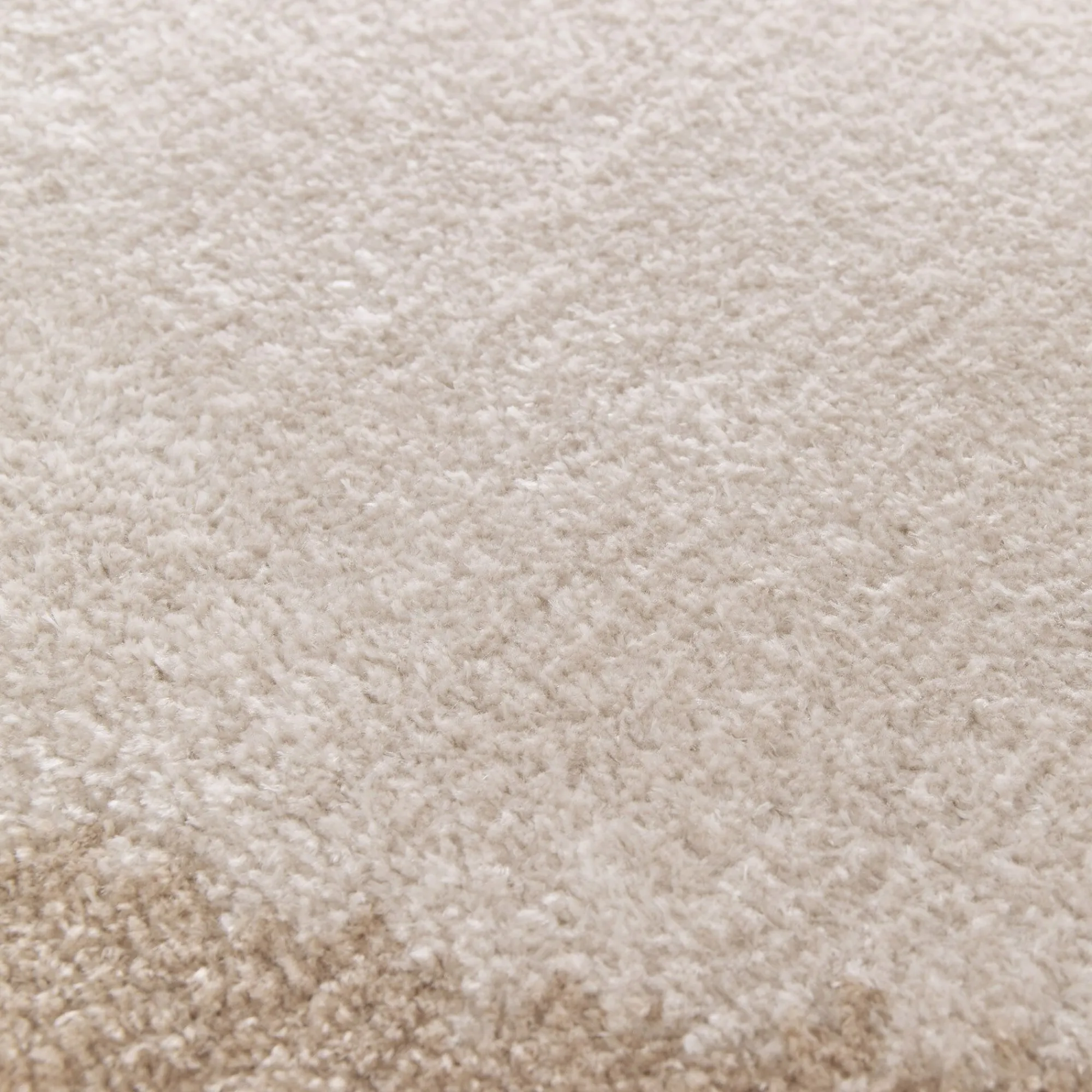 alinea Tapis De Salon*Tapis rond en polyester recyclé D160cm - Beige