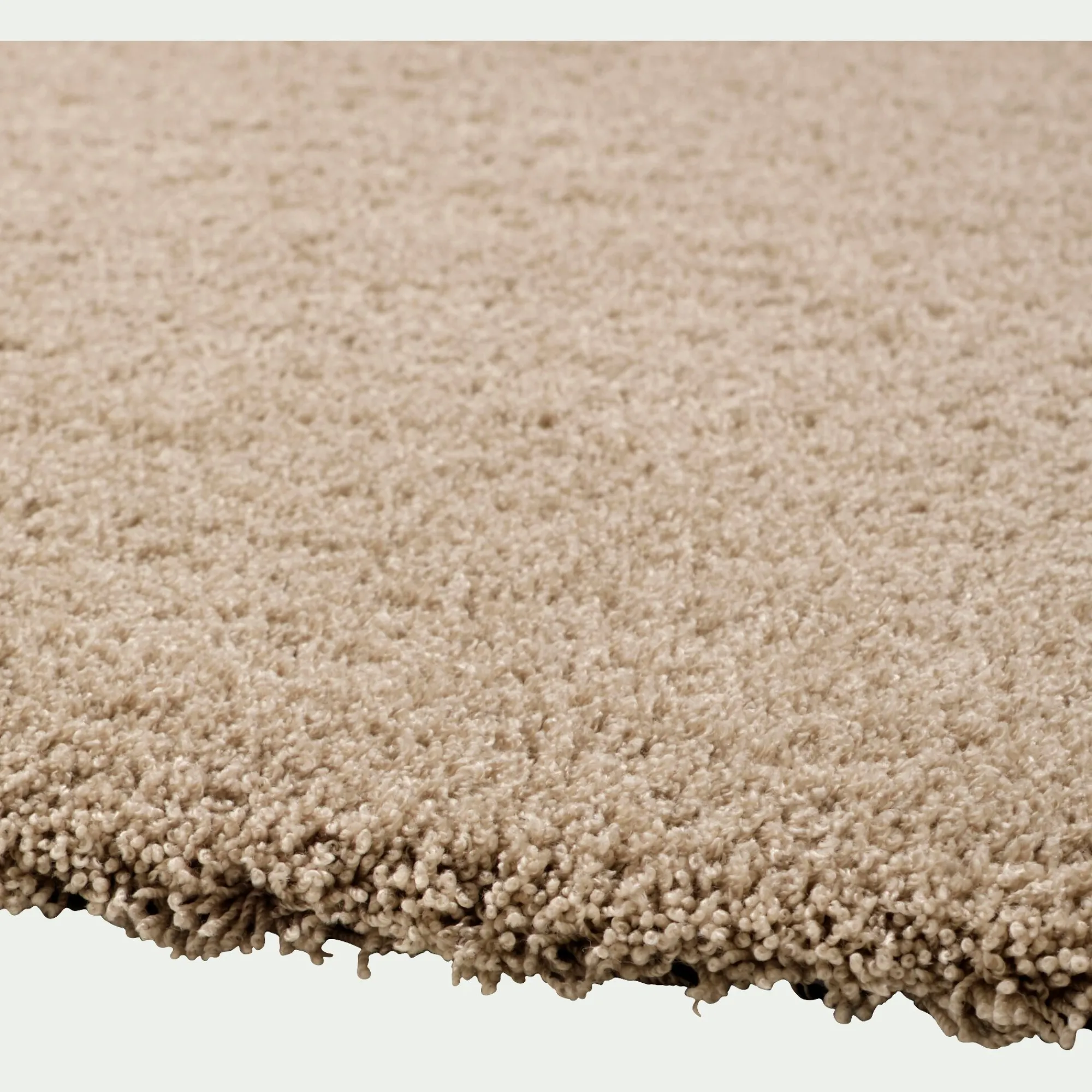alinea Tapis Uni|Tapis De Salon*Tapis synthétique 160x230cm - taupe Marron