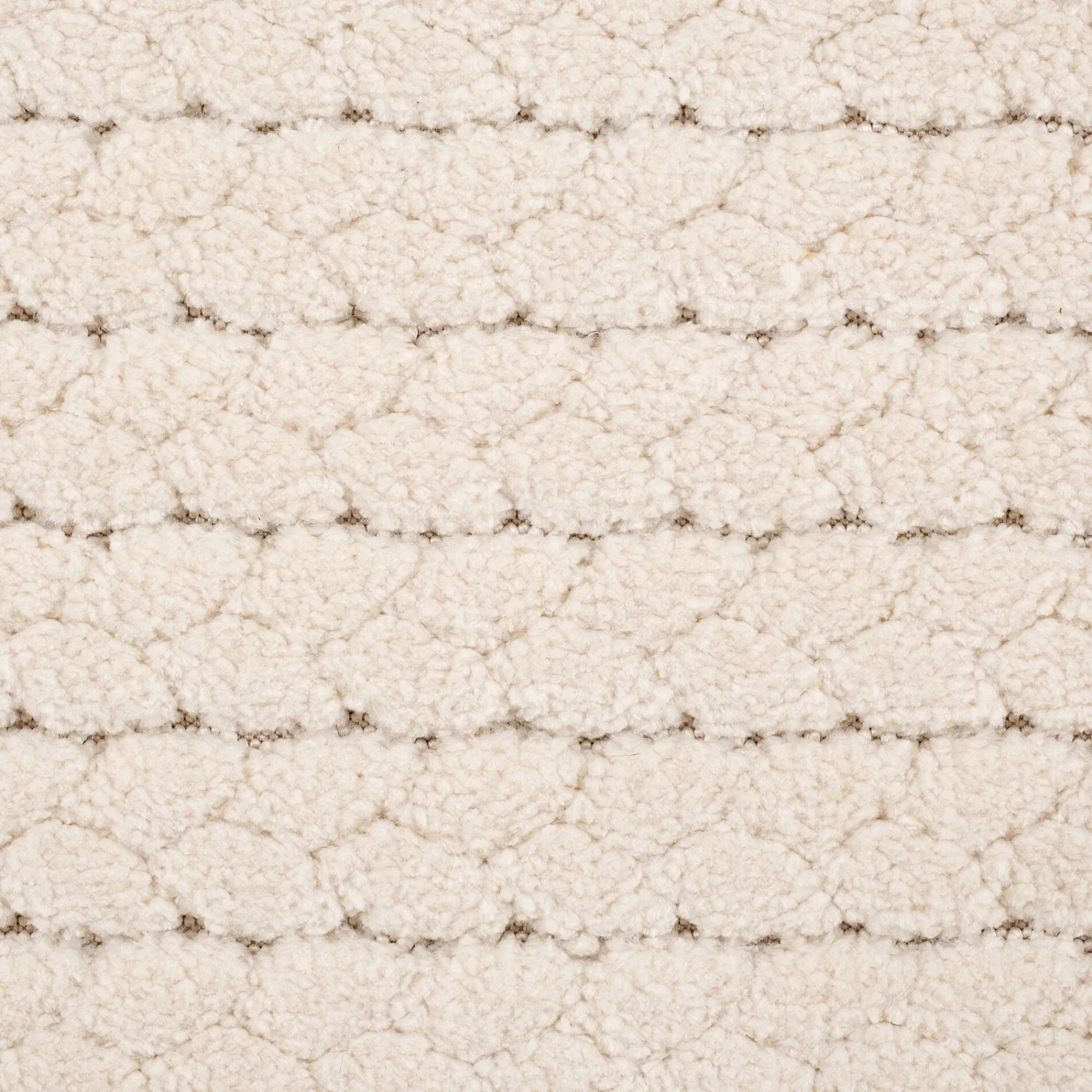 alinea Tapis Uni|Tapis De Salon*Tapis tressé 120x170cm - écru Blanc