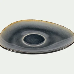 alinea Vaisselle Petit Déjeuner|Tasse Et Mug*Tasse et sous-tasse en grès réactif D10xH5cm - Gris