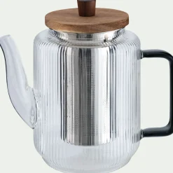 alinea Vaisselle Petit Déjeuner|Cafetière Et Théière*Théière avec infuseur en verre 1,5L - Transparent