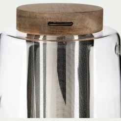 alinea Vaisselle Petit Déjeuner|Cafetière Et Théière*Théière infuseur en verre 1,2L - Transparent