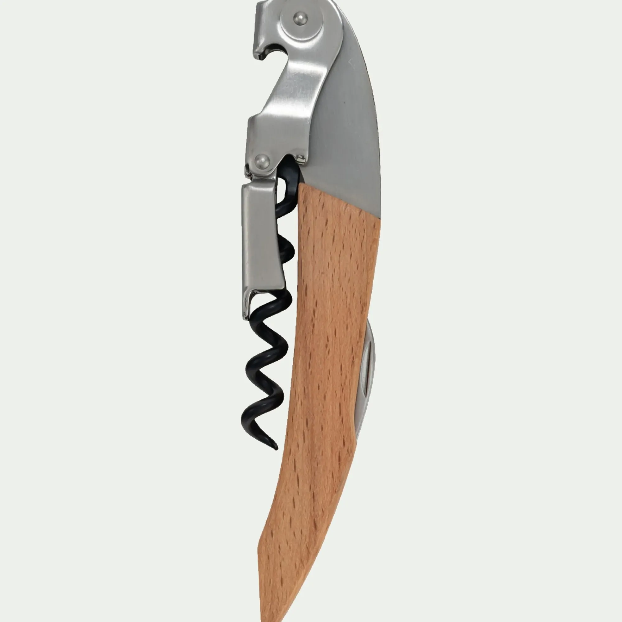 alinea Accessoire Vin*Tire-bouchon à double levier en inox - naturel