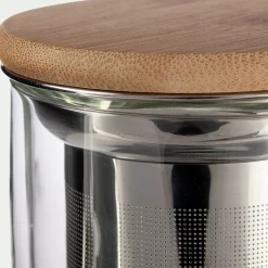 alinea Vaisselle Petit Déjeuner|Tasse Et Mug*Tisanière double paroi en verre 35cl - Transparent